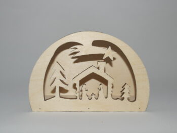 Portatovagliolo sagoma Natale