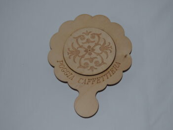 Poggia caffettiera in legno