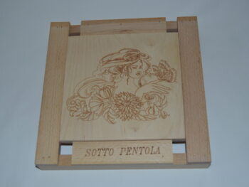 Sottopentola in legno