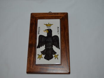 Mattonella dipinta a mano