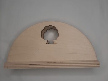 Portatovagliolo legno artigianale