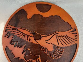 Centrotavola in legno