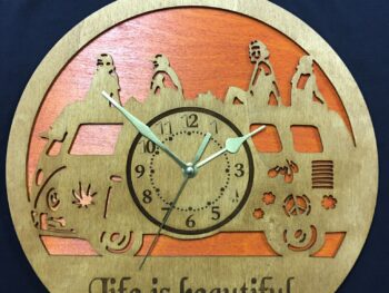 Orologio in legno