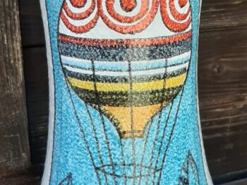 Vaso esagonale in ceramica