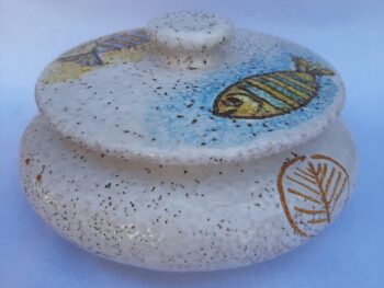 Scatola tonda in ceramica