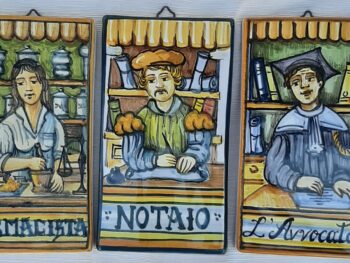 Mattone in ceramica di castelli