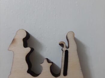 Presepe inciso a laser