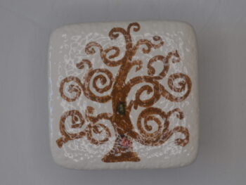 Scatola quadrata ceramica