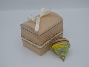 Bomboniera bauletto e trottola