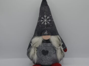 Gnomo fermaporta in stoffa