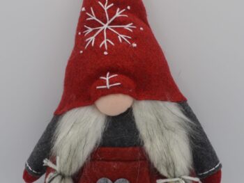 Gnomo fermaporta in stoffa