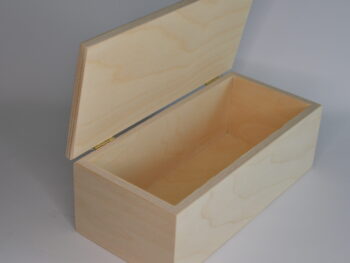 Scatola rettangolare in legno