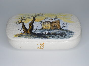 Scatola porta gioielli in ceramica