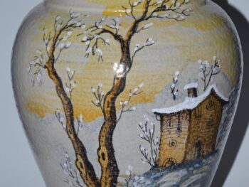 Vaso portafiori in ceramica