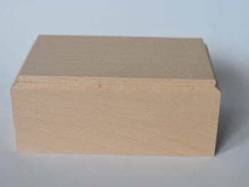 Scatola legno massello