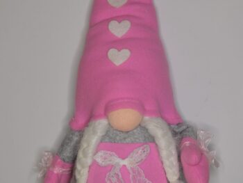 Gnomo fermaporta stoffa