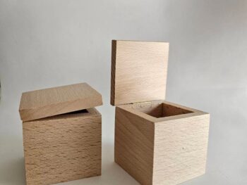 Scatola legno massello