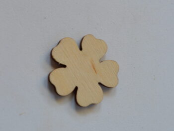 Sagoma fiore in legno