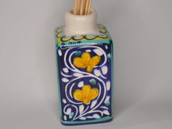 Porta profumatore dipinto a mano