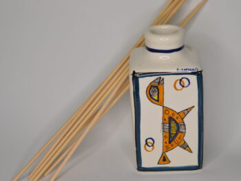 Porta profumatore dipinto a mano