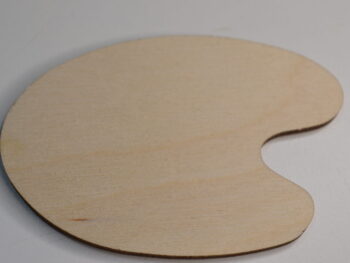 Sagoma legno tavolozza