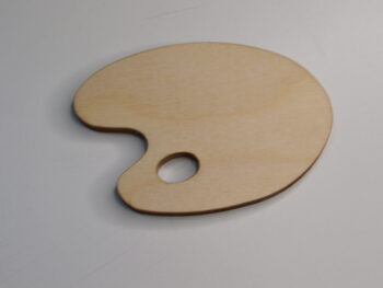 Sagoma legno tavolozza