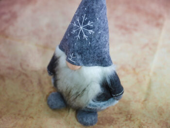 Gnomo fermaporta in stoffa