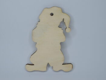 Sagoma legno babbo natale