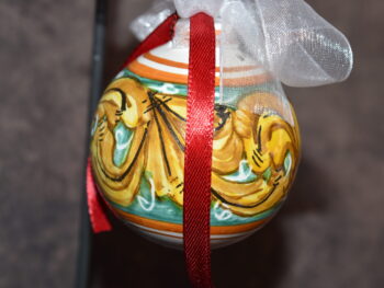 Palla in ceramica di Castelli