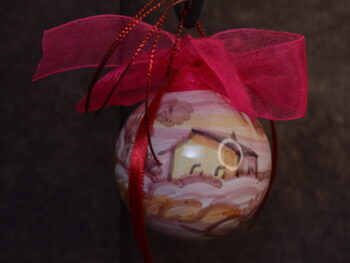 Palla in ceramica di Castelli