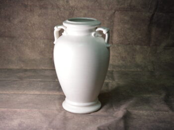 Vaso in ceramica bianco