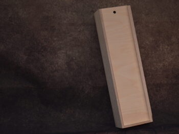 Scatola coperchio scorrevole in legno