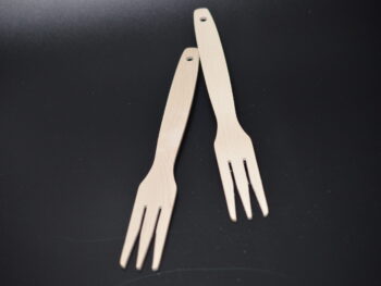 Forchettone in legno di faggio cm 28,5x5