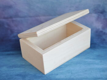 Scatola in legno artigianale cm 12x7x5