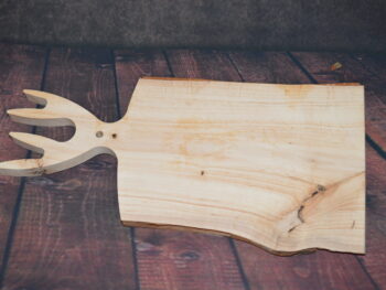 Tagliere in legno inciso a laser cm 41