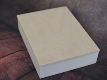 Scatola in legno cm 22x28x8