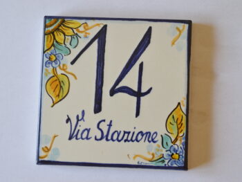 Mattonella ceramica personalizzata